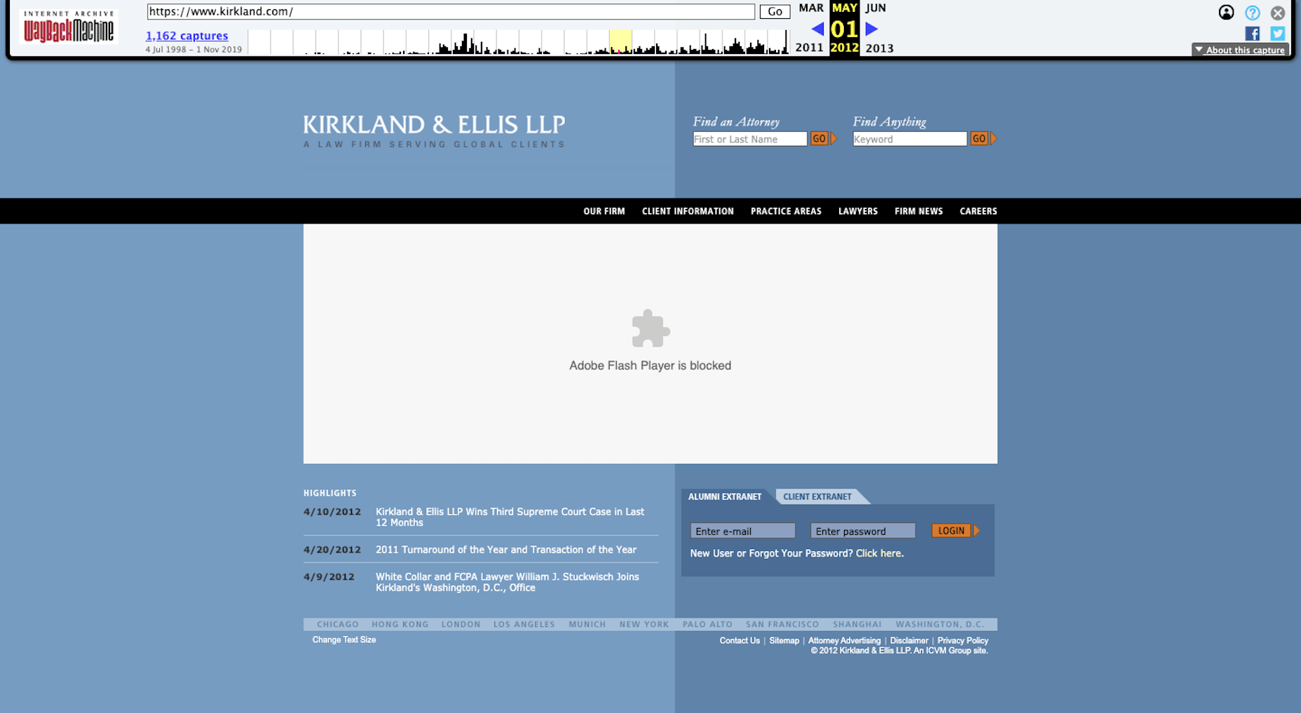 Kirkland Ellis Flash Player